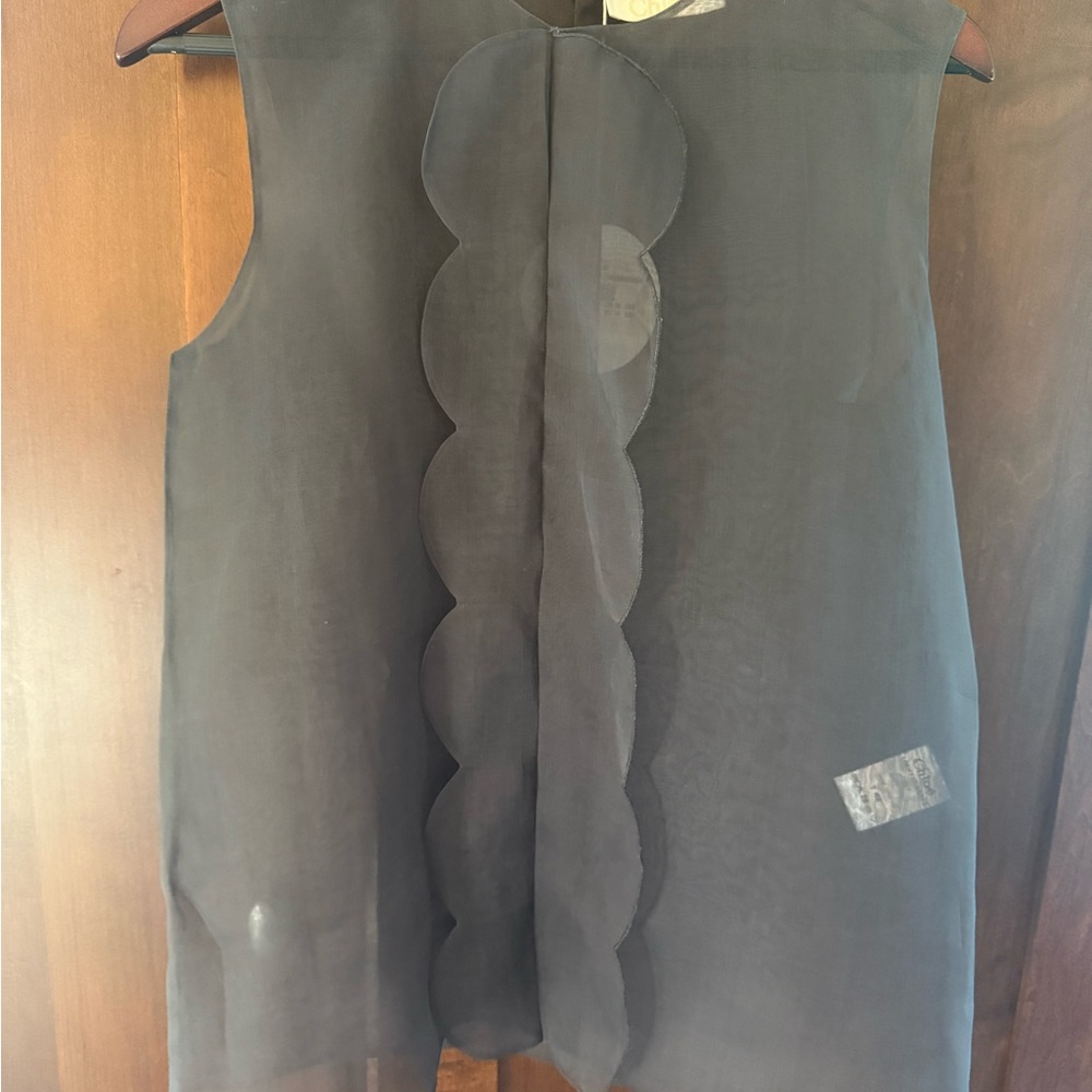 Authentic Chloe Sheer Sleeveless blouse NWT